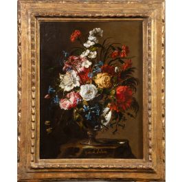 887-JUAN DE ARELLANO (Santorcaz, 1614-Madrid, 1676) Florero