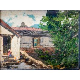 2182Juan ESPINA Y CAPO (18481933) Paisaje