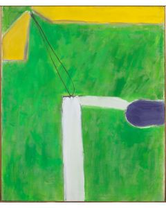 65-JOSÉ GUERRERO (Granada 1914-Barcelona 1991) “Litoral Verde”. 1975  Óleo sobre lienzo