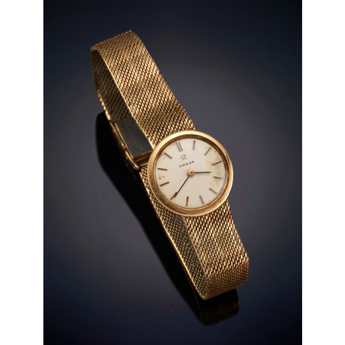 Finanzas Estrecho Logro 52-RELOJ OMEGA DE PULSERA PARA SEÑORA AÑOS 40. BRAZALETE EN ORO AMARILLO DE  18K. Sin corona. | Fernando Durán