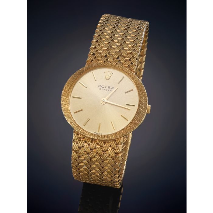 Camarada barba Radar 584-ROLEX RELOJ JOYA DE PULSERA PARA SEÑORA. CAJA Y BRAZALETE EN ORO AMARILLO DE 18K. Camarada barba Radar 584-ROLEX RELOJ JOYA DE PULSERA PARA SEÑORA. CAJA Y BRAZALETE EN ORO AMARILLO DE 18K.