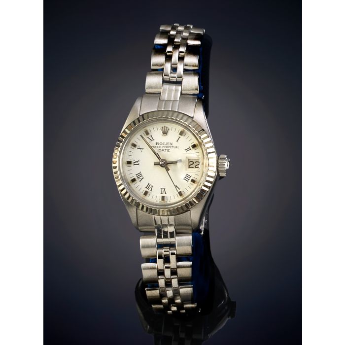 737-ROLEX OYSTER PERPETUAL DATE RELOJ DE PULSERA PARA CAJA