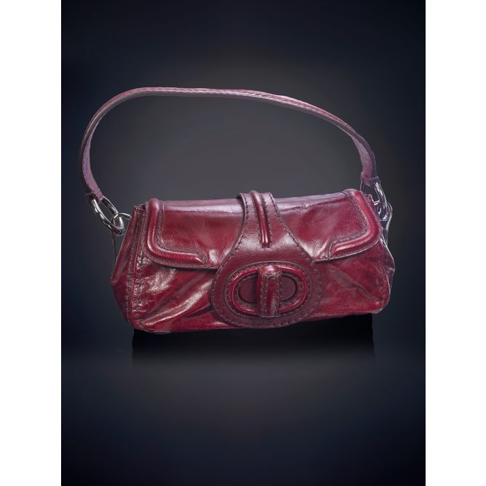 Bolso de mano granate deals