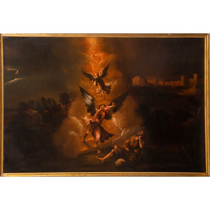 862ANDRÉS CORTÉS Y AGUILAR (Sevilla, 18121879) La Escala de Jacob