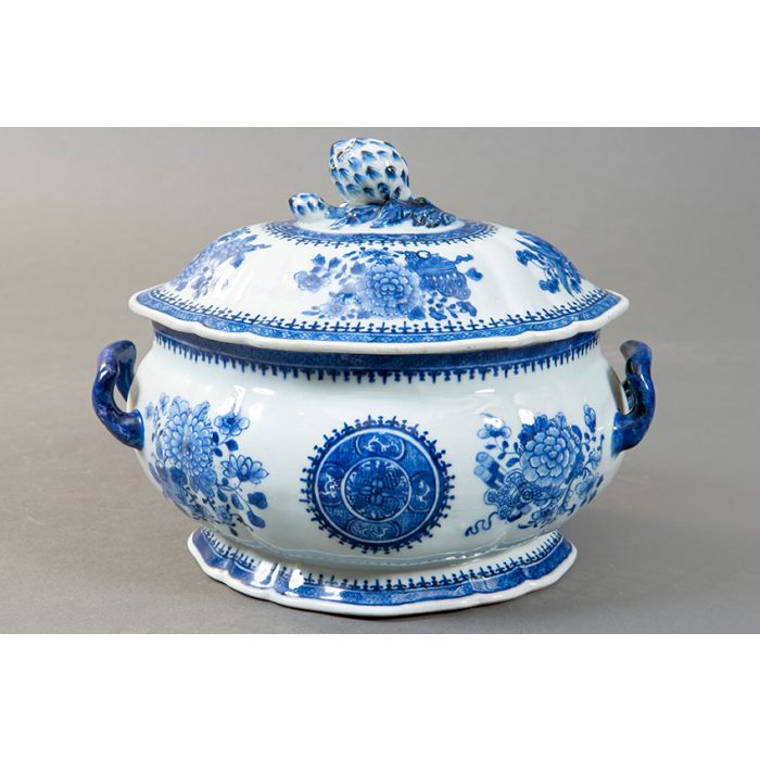 Salero y Azucarero de Porcelana (Azul) - Tienda Eurasia