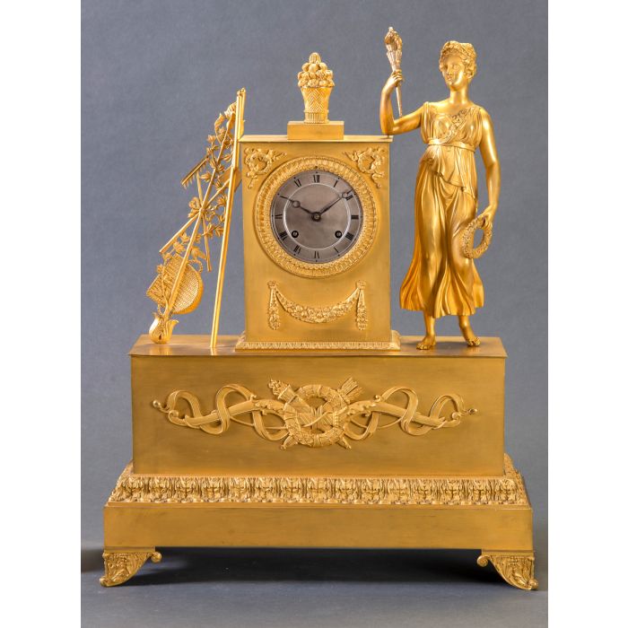 Reloj hotsell bronce sobremesa