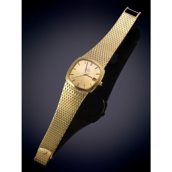 Tratamiento Preferencial fósil Espere 1097-OMEGA" RELOJ DE PULSERA, AÑOS 70. CAJA Y BRAZALETE EN ORO AMARILLO DE  18K. MOVIMIENTO AUTOMÁTICO. Esfera dorada con nume | Fernando Durán