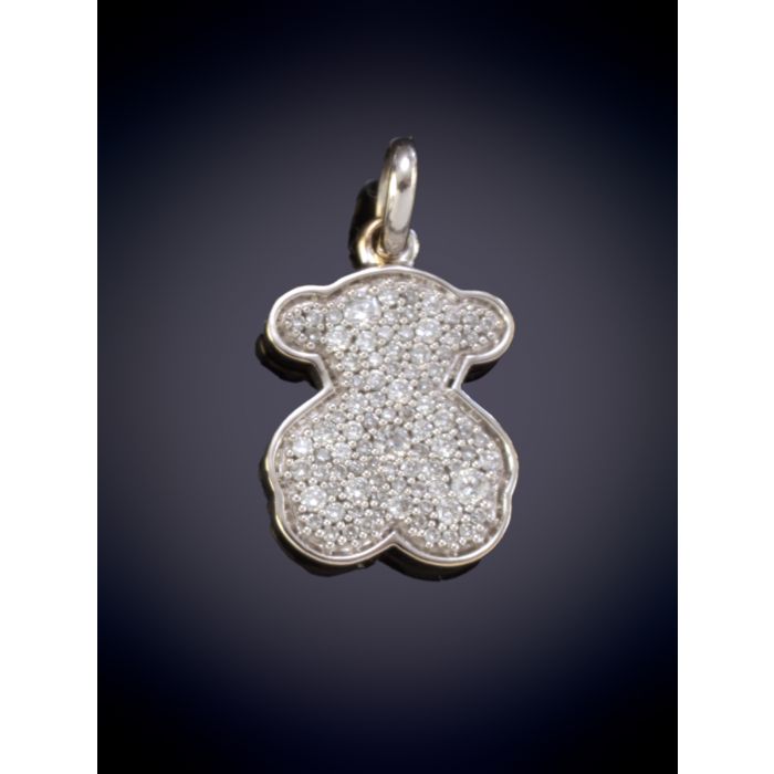 Icon Gems Tous Colgante Brillantes Colgante Oro Blanco Tous