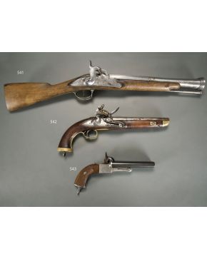 542-Pistola de la Marina de los Países Bajos modelo 1815. Reglamentaria en el Reino de los Países Bajos desde su fundación por el Congreso de Viena tras l
