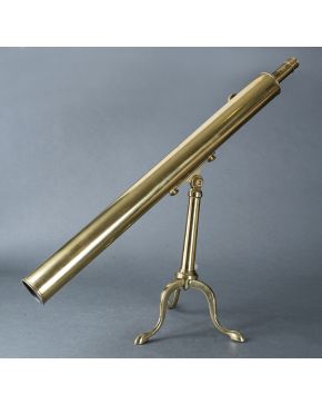 432-Excepcional telescopio inglés. s. XIX.
