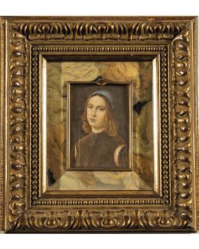 1184-Retrato de Rafael. s. XIX.
