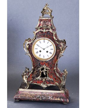 813-Reloj de cartel. estilo Luis XV. Francia 2ª mitad del s. XIX.