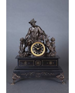 1248-Reloj de sobremesa. Francia. c. 1880.