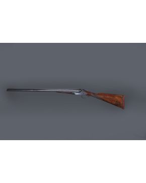 1028-Importante escopeta inglesa de perrillos c. 1910. calibre 12. marca J. PURDEY&SONS.
