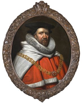 603-ATRIBUIDO A CORNELIUS JOHNSON (Londres. 1593 - Utrecht. 1661)