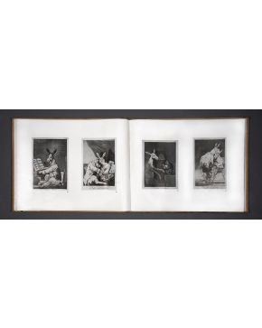 989-Grabados y litografías de Goya. Notas histórico-artísticas por Miguel Velasco y Aguirre de la Sección de Bellas Artes de la Biblioteca Nacional. Talle