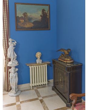 619-Mueble entredós Napoleón III. s. XIX.