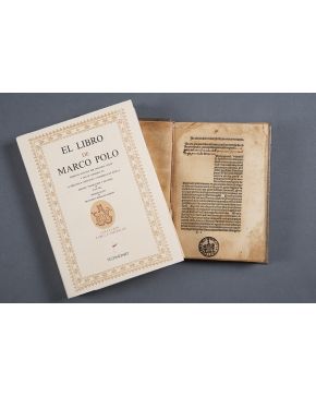 1383-EL LIBRO DE MARCO POLO o LIBRO DE LAS MARAVILLAS DEL MUNDO