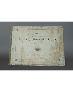 1183-ATLAS HISTORICO Y TOPOGRAFICO DE LA GUERRA DE AFRICA 1859 y 1860
