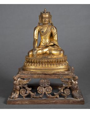 545-Buda Shakyamuni. Tibet. s. XIX.