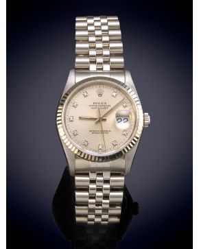 796-ROLEX EN ACERO DATEJUST REF. 16200, AÑO 1991 