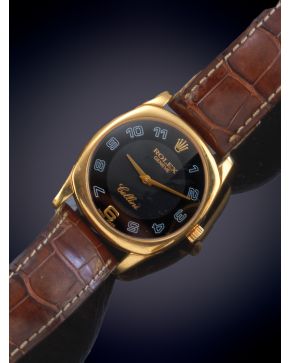 853-ROLEX CELLINI DANAOS  REF. 4233. RELOJ DE PULSERA PARA SEÑORA. CAJA Nº K655674. MOVIMIENTO MECÁNICO MANUAL. Esfera n