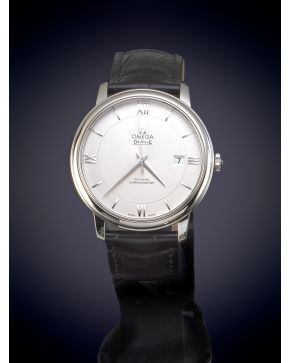 868-OMEGA DE VILLE  REF 4241340200 RELOJ DE PULSERA PARA CABALLERO. CAJA CIRCULAR EN ACERO Nº89203196, CALIBRE N2500. Es