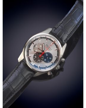 869-ZENITH EL PRIMERO CHRONOMASTER  REF 119025. EDICION LIMITADA 1346/1969. RELOJ DE PULSERA PARA CABALLERO. CAJA EN AC