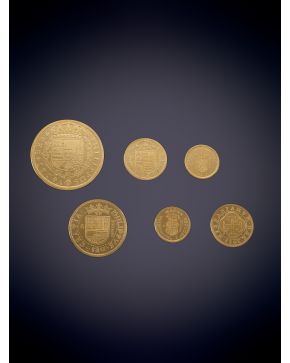 1039-LOTE DE MONEDAS CONMEMORATIVAS 150 AÑOS DESAPARICION DE LOS ESCUDOS