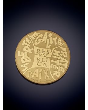 1079-MONEDA FRANCESA 500 EUROS 2015 EDICIÓN ALBERT RENE. ASTERIX"
