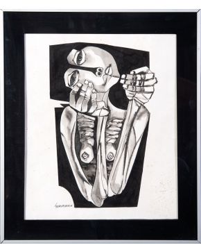 37-OSWALDO GUAYASAMÍN (Quito 1919-Baltimore 1999)