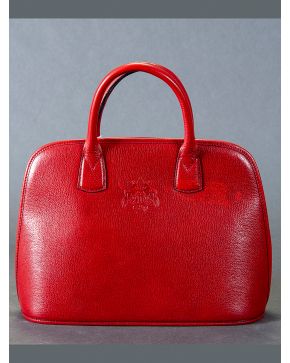 996-DIDIER LAMARTHE Bolso en piel roja.