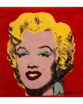 1306-D'APRES ANDY WARHOL (Pittsburgh 1928 - Nueva York 1987)  Marilyn in orange". 1997 (1964) 