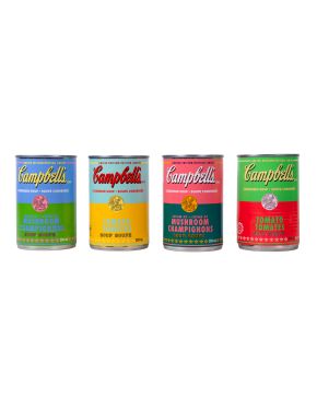 1330-D'APRES ANDY WARHOL (Pittsburgh 1928 - Nueva York 1987)  Campbell's Tomato Soup". 2003 4 