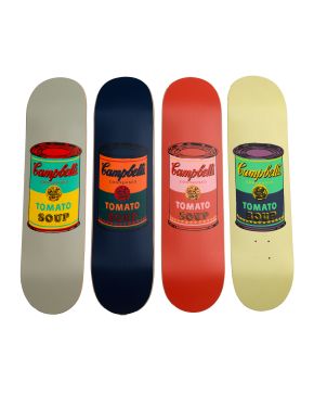 1313-D'APRES ANDY WARHOL (Pittsburgh 1928 - Nueva York 1987)  "Andy Warhol Campbell´s Soup Skate"