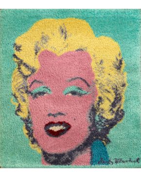 1354-D'APRES ANDY WARHOL (Pittsburgh 1928 - Nueva York 1987)  Marilyn in blue". 1997 (1964) Al