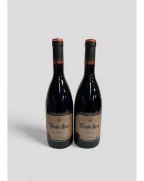 2009-Lote de dos cajas de vino Monte Real Gran Reserva 2011: de 12 botellas cada una. 