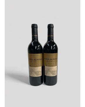 2017-Lote de dos cajas de vino viña albina Reserva 2006: 12 botellas cada una. 