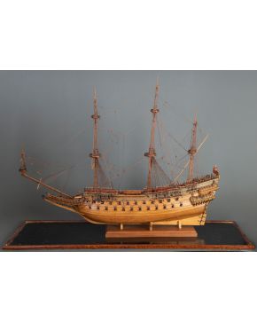 462 .-Barco Regalskeppet Vasa a escala 1:76 Maqueta del buque de guerra construido por la Armada Sueca entre 1626 y 1628. Se