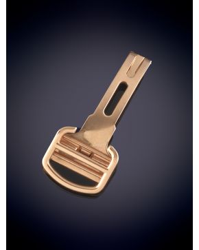 912- CARTIER" EXTENSIBLE DE CORREA EN ORO ROSA 18K"