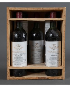 506 A-Cinco botellas Vega Silicia. Único 1979